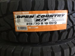 画像1: OPEN COUNTRY R/T 215/70R16 100Q