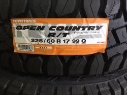 画像1: OPEN COUNTRY R/T 225/60R17 99Q